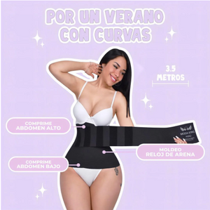 CINTA FAJA RELOJ DE ARENA + CREMA REDUCTORA ( ENVIO GRATIS)